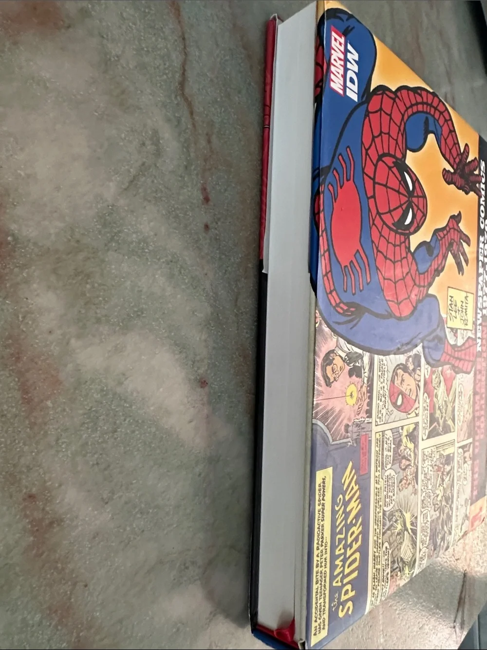 Marvel Spider-Man Hardcover Graphic Collection - Red, Blue, Yellow